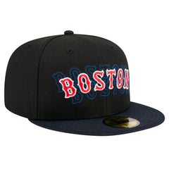 Boston Red Sox New Era Shadow Stitch 59FIFTY Fitted Hat for sale