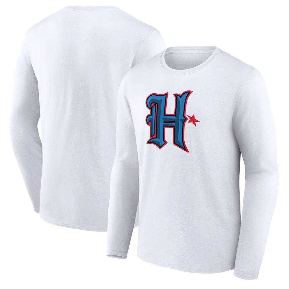 Houston Texans Secondary Logo Long Sleeve T-Shirt White - NFL