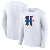 Houston Texans Secondary Logo Long Sleeve T-Shirt White - NFL