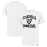 Las Vegas Raiders '47 Overrun Franklin T-Shirt White - 47 brand