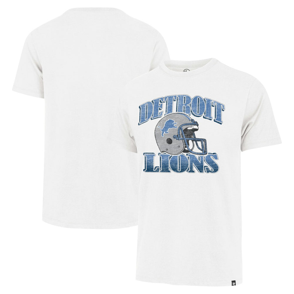 Detroit Lions '47 Overrun Franklin Throwback T-Shirt Cream - 47 brand