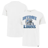 Detroit Lions '47 Overrun Franklin Throwback T-Shirt Cream - 47 brand