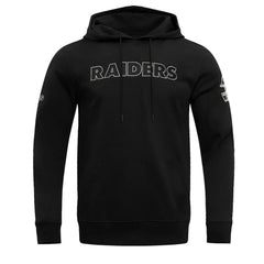 Las Vegas Raiders Pro Standard Classic Chenille Pullover Hoodie Black - NFL