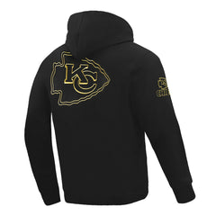 Kansas City Chiefs Pro Standard Classic Chenille Pullover Hoodie Black - NFL