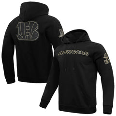 Cincinnati Bengals Pro Standard Classic Chenille Pullover Hoodie Black - NFL