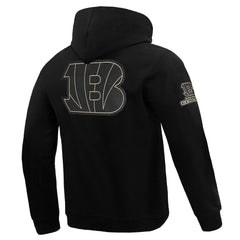 Cincinnati Bengals Pro Standard Classic Chenille Pullover Hoodie Black - NFL