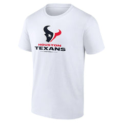 Houston Texans Team Lockup T-Shirt White - NFL