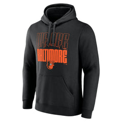 Baltimore Orioles We Are Baltimore Pullover Hoodie Lifestyle