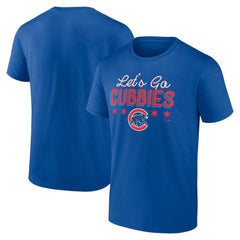 Chicago Cubs Let's Go Cubbies T-Shirt Sale