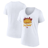 Cincinnati Reds Women's Chili V-Neck T-Shirt Lifestyle