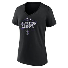 Colorado Rockies Women's Elevation V-Neck T-Shirt Near Me