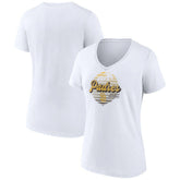 San Diego Padres Women's Palm Trees V-Neck T-Shirt discount