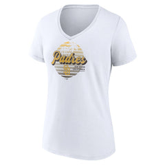 San Diego Padres Women's Palm Trees V-Neck T-Shirt discount