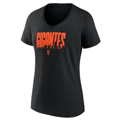 San Francisco Giants Women's Gigantes V-Neck T-Shirt for sale