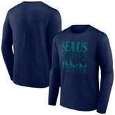 Seattle Mariners Sea Us Rise Long Sleeve T-Shirt for sale