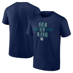 Seattle Mariners Sea Us Rise T-Shirt On Sale