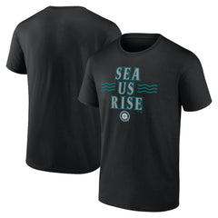 Seattle Mariners Sea Us Rise T-Shirt Lifestyle
