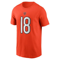 Caleb Williams Chicago Bears Name & Number T-Shirt Orange - Nike