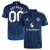 Adidas Manchester United 2024/25 Away Replica Custom Jerseys - Navy