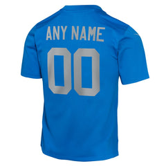 Detroit Lions Youth Alternate Custom Game Jersey Blue - Nike
