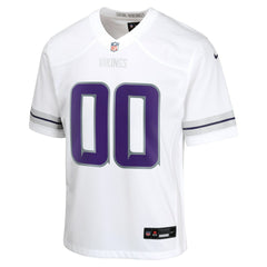 Minnesota Vikings Youth Alternate Custom Game Jersey White - Nike