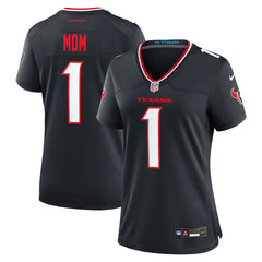 Houston Texans Women's #1 Mom Game Jersey Navy - Nike