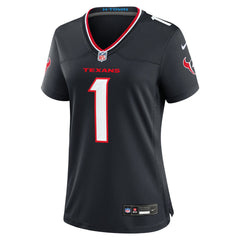 Houston Texans Women's #1 Mom Game Jersey Navy - Nike