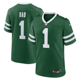 New York Jets #1 Dad Game Jersey Legacy Green - Nike