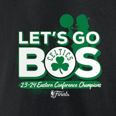 Fanatics - Boston Celtics 2024 Eastern Conference Champions Layup Drill T-Shirt - Black