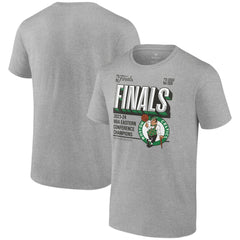 Fanatics - Boston Celtics 2024 Eastern Conference Champions Locker Room Post Up Move T-Shirt - Steel