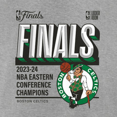 Fanatics - Boston Celtics 2024 Eastern Conference Champions Locker Room Post Up Move T-Shirt - Steel