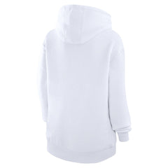 Green Bay Packers G-III 4Her by Carl Banks Women's Team Logo Graphic Fleece Tri-Blend Pullover Hoodie White - NFL