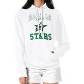 Dallas Stars - G-III 4Her by Carl Banks Women's Team Logo Tri-Blend Fleece Pullover Hoodie White