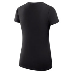 Colorado Avalanche - G-III 4Her by Carl Banks Women's Super-Slim Fit Lightweight Team Logo Graphic V-Neck T-Shirt Black