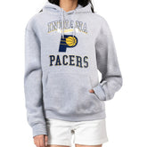 NBA - Indiana Pacers G-III 4Her by Carl Banks Women's Graphic Fleece Pullover Hoodie - Heather Gray