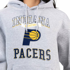 NBA - Indiana Pacers G-III 4Her by Carl Banks Women's Graphic Fleece Pullover Hoodie - Heather Gray