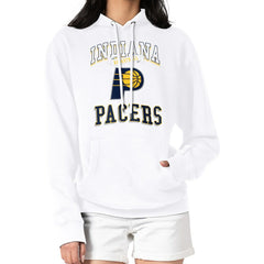 NBA - Indiana Pacers G-III 4Her by Carl Banks Women's Graphic Fleece Pullover Hoodie - White