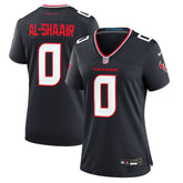 Azeez Al-Shaair Houston Texans Women's Team Game Jersey Navy - Nike