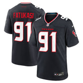 Folorunso Fatukasi Houston Texans Team Game Jersey Navy - Nike