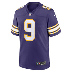 J.J. McCarthy Minnesota Vikings 2nd Alternate Player Game Jersey Purple - Nike