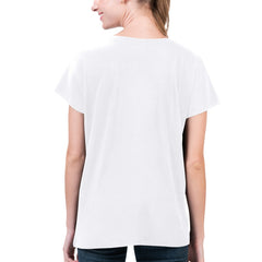 Houston Texans G-III 4Her by Carl Banks Women's Super-Slim Fit Lightweight H-Town V-Neck T-Shirt White - NFL