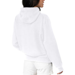Houston Texans G-III 4Her by Carl Banks Women's H-Town Fleece Pullover Hoodie White - NFL