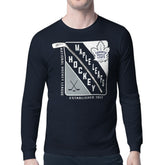 Toronto Maple Leafs - Starter Shield Long Sleeve Graphic T-Shirt Navy