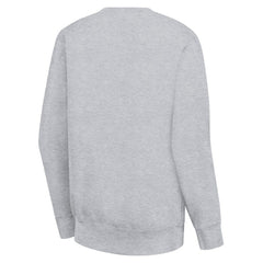 Columbus Blue Jackets - G-III 4Her by Carl Banks Women's Collage Graphic Fleece Long Sleeve Pullover Sweatshirt Heather Gray