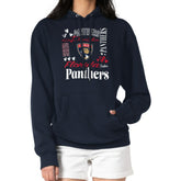Florida Panthers - G-III 4Her by Carl Banks Women's Collage Team Graphic Tri-Blend Fleece Pullover Hoodie Navy