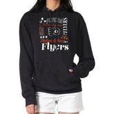 Philadelphia Flyers - G-III 4Her by Carl Banks Women's Collage Team Graphic Tri-Blend Fleece Pullover Hoodie Black