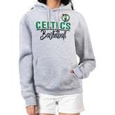 NBA - Boston Celtics G-III 4Her by Carl Banks Women's Graphics Fleece Pullover Hoodie - Heather Gray