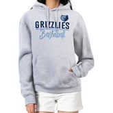 NBA - Memphis Grizzlies G-III 4Her by Carl Banks Women's Graphics Fleece Pullover Hoodie - Heather Gray