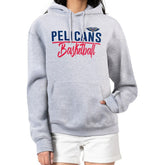NBA - New Orleans Pelicans G-III 4Her by Carl Banks Women's Graphics Fleece Pullover Hoodie - Heather Gray