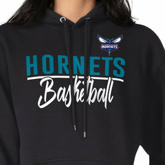 NBA - Charlotte Hornets G-III 4Her by Carl Banks Women's Graphics Fleece Pullover Hoodie - Black